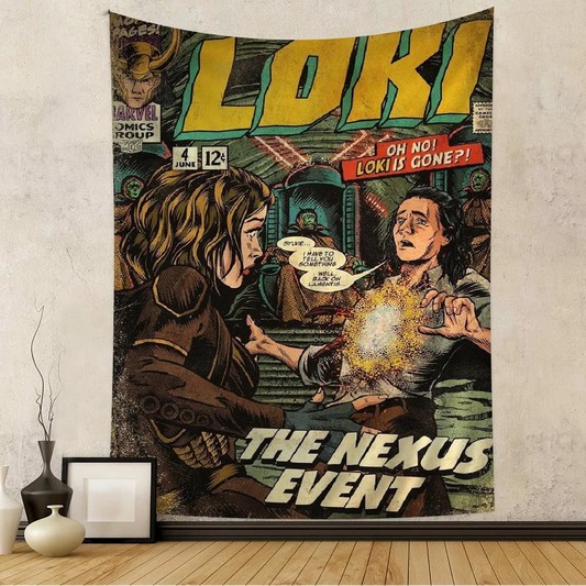 Tapeta Loki – okładka The Nexus Event