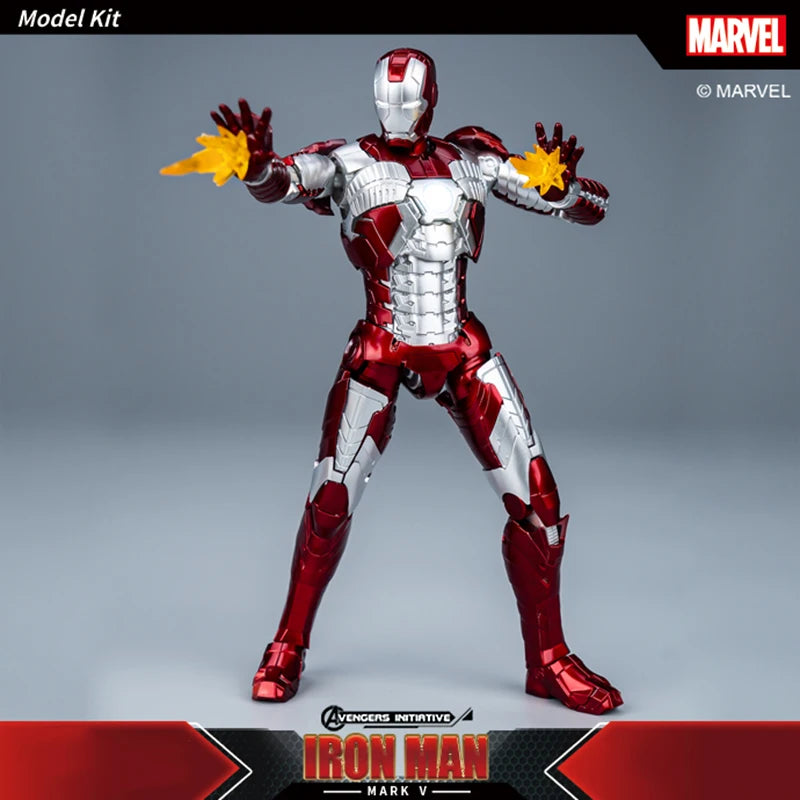 Figurka Fondjoy Iron Man MK5 — czerwono-srebrna zbroja z pudełkiem