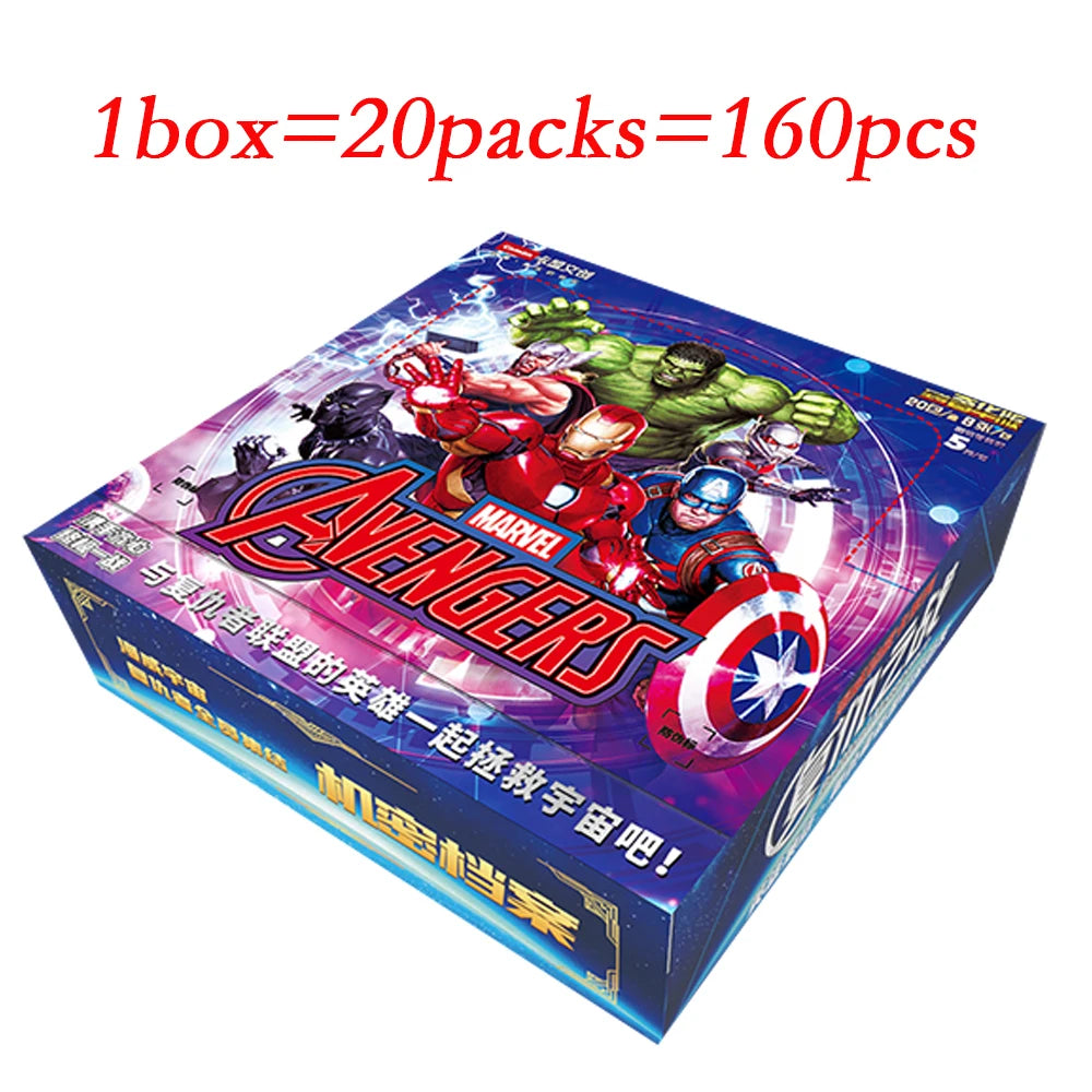 Pudełko kart kolekcjonerskich Avengers - edycja deluxe