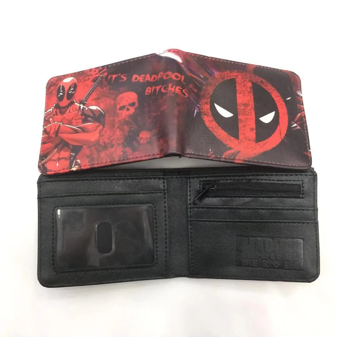 Portmonetka Avengers Deadpool – otwarty czerwony komiks