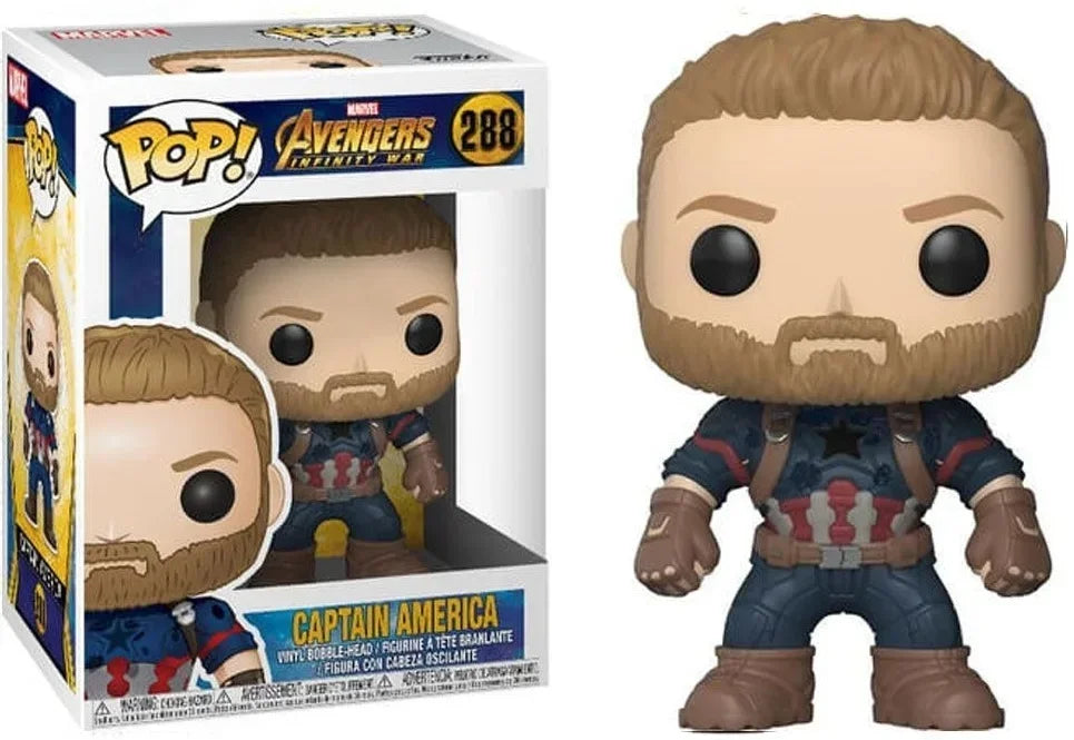 Kolekcja figurek Funko Pop Avengers – zestaw różnych postaci
