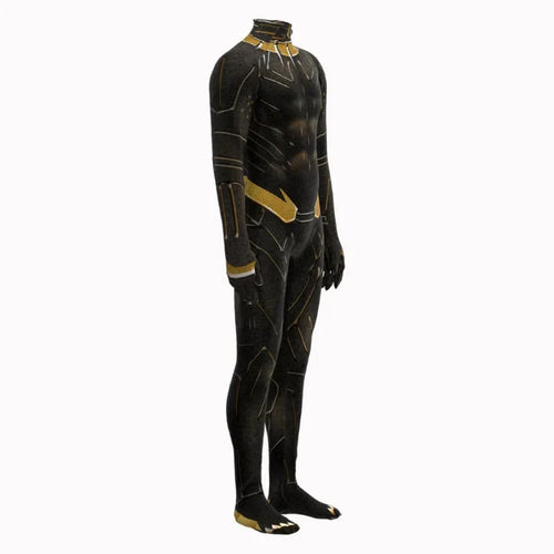 Kostium Black Panther – czarno-złoty kombinezon (mężczyzna)