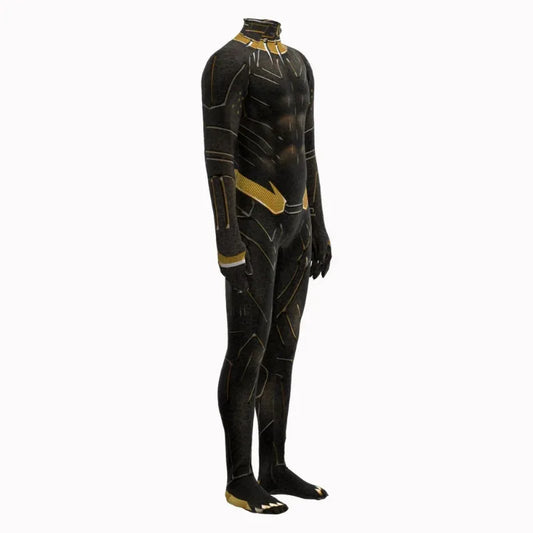 Kostium Black Panther – czarno-złoty kombinezon (mężczyzna)