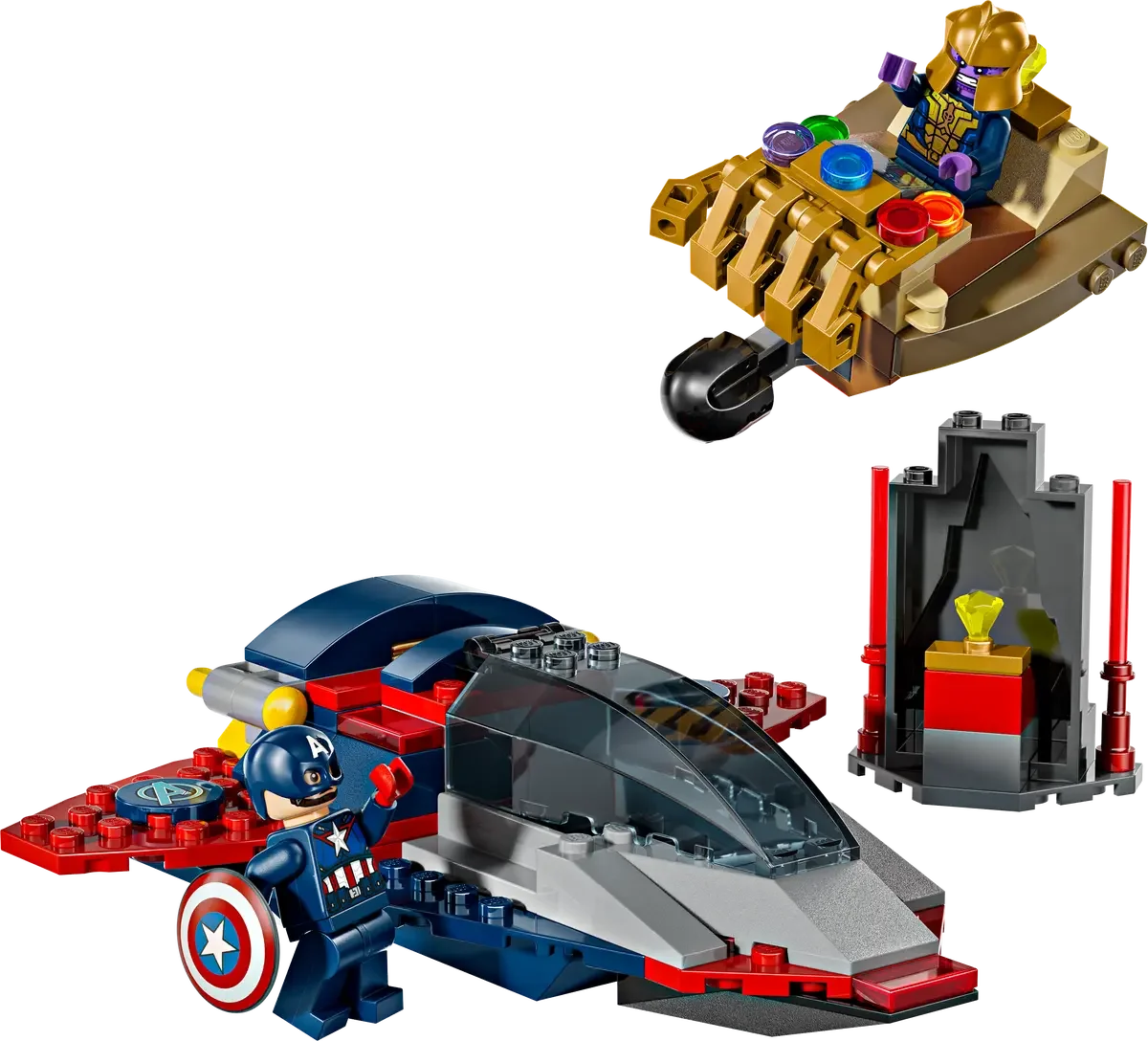 LEGO Marvel 76319 – Kapitan Ameryka kontra Thanos