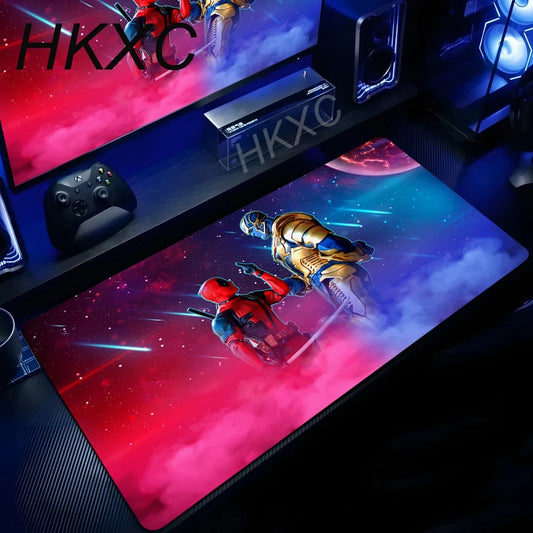 Podkładka pod mysz Marvel Deadpool – Twarzą w twarz z kosmicznym Thanosem