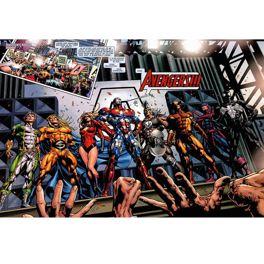 Plakat New Avengers – okładka komiksu