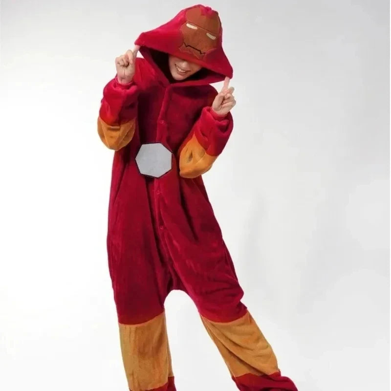 Piżama Iron Man – kombinezon kigurumi z kapturem