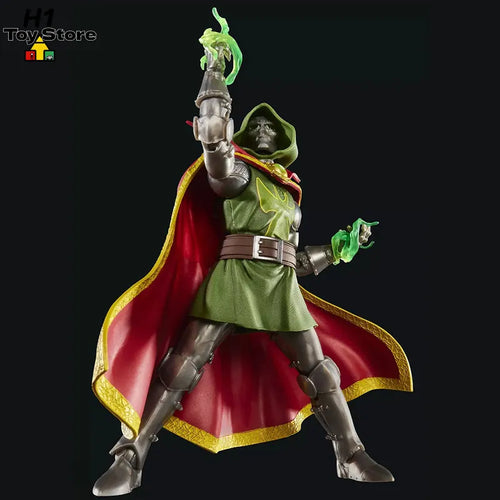 Figurka Marvel Legends Doctor Doom – skala 1/12, zielone efekty magiczne