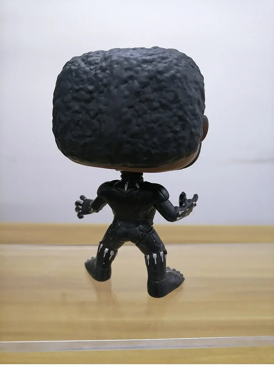 Winylowa figurka Black Panther w stylu Funko - odsłonięta twarz