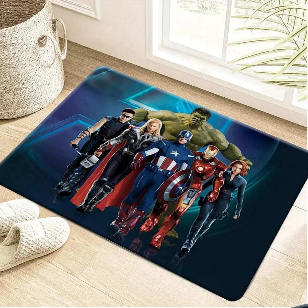 Wycieraczka Avengers – pełna drużyna, niebieska
