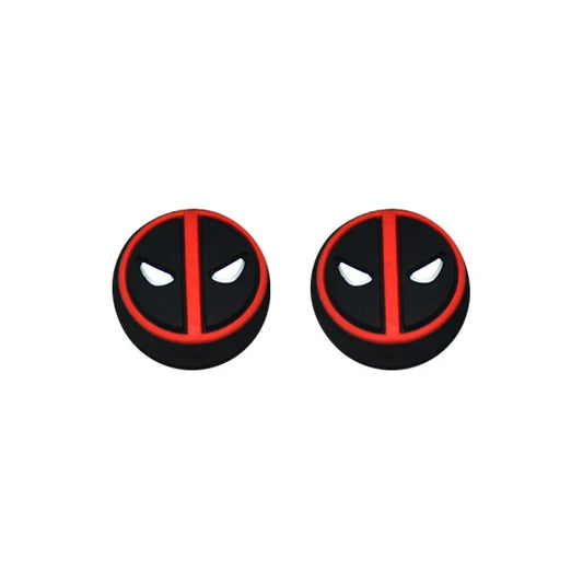 Nakładki na uchwyty kontrolera Deadpool – Czerwona i czarna maska