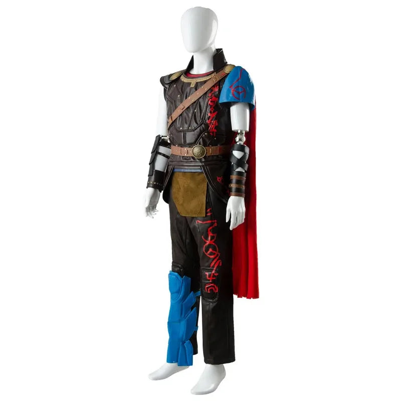 Kostium cosplay Thor: Ragnarok – strój gladiatora z peleryną