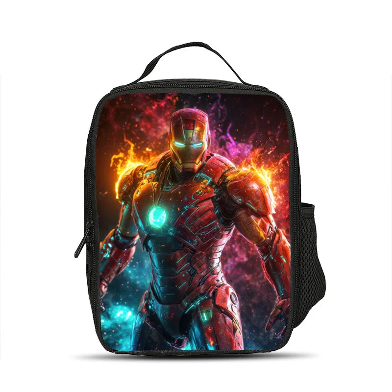 Izolowana torba obiadowa Avengers Iron Man – Mgławica ognia i lodu