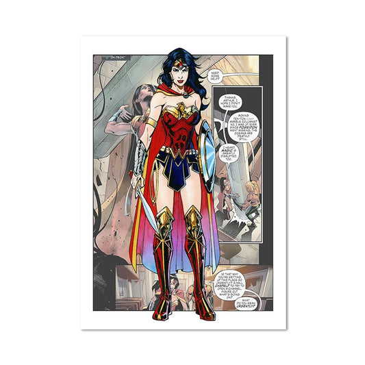 Plakat Wonder Woman – komiks