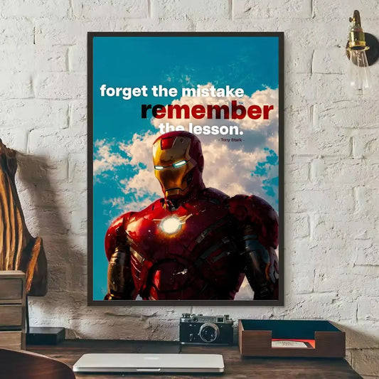 Naklejka Iron Man – plakat filmowy