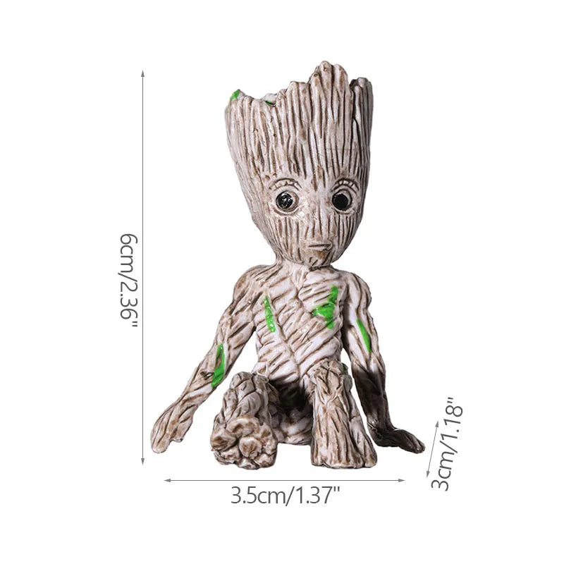 Doniczka Baby Groot – wielopozycyjny przybornik na ołówki i organizer