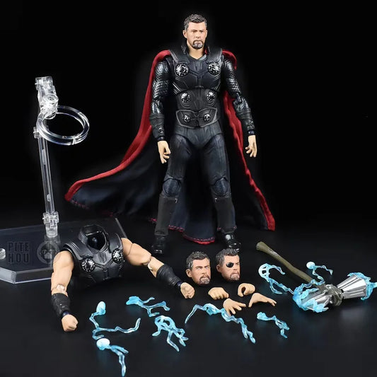 Ruchoma figurka Thora - Infinity War, topór Stormbreaker