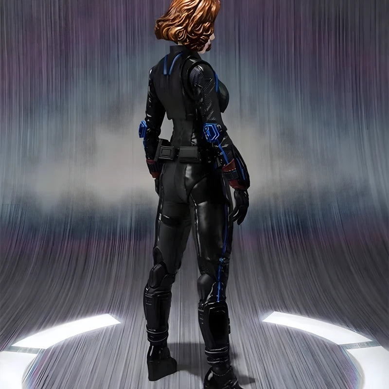 Figurka Marvel Legends Black Widow - realistyczny, świecący kombinezon