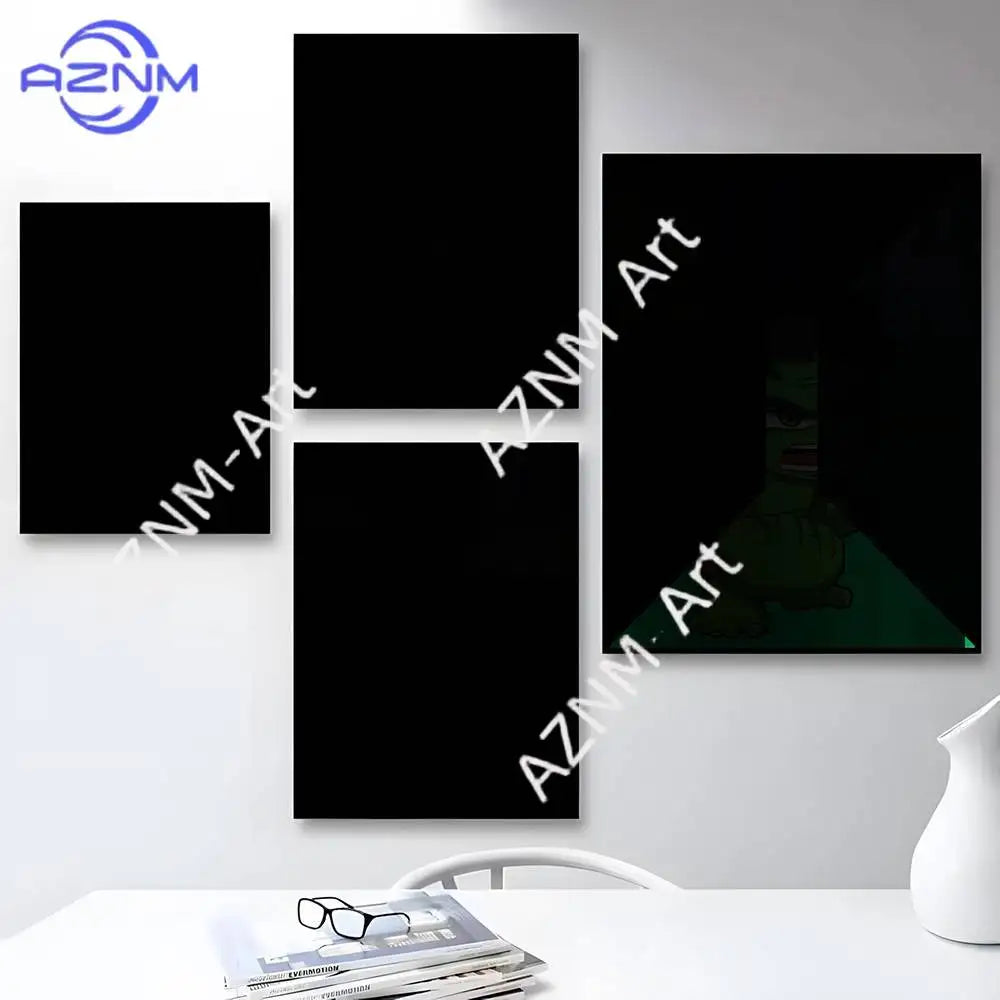 Plakat chibi Iron Mana — żółte tło