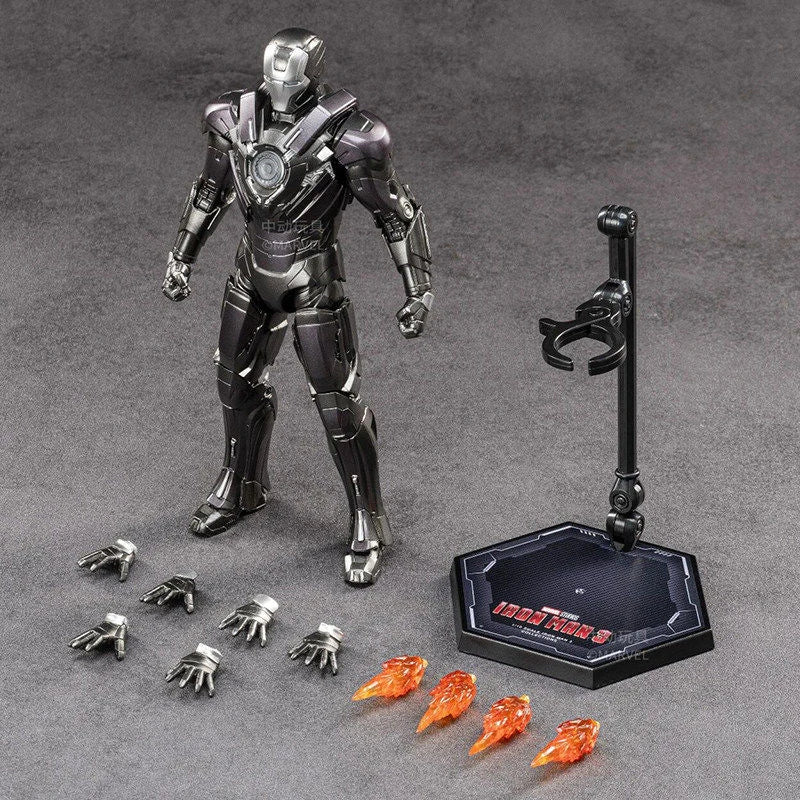 Figurka ZD Toys Iron Man MK39 Starboost – wariant teal