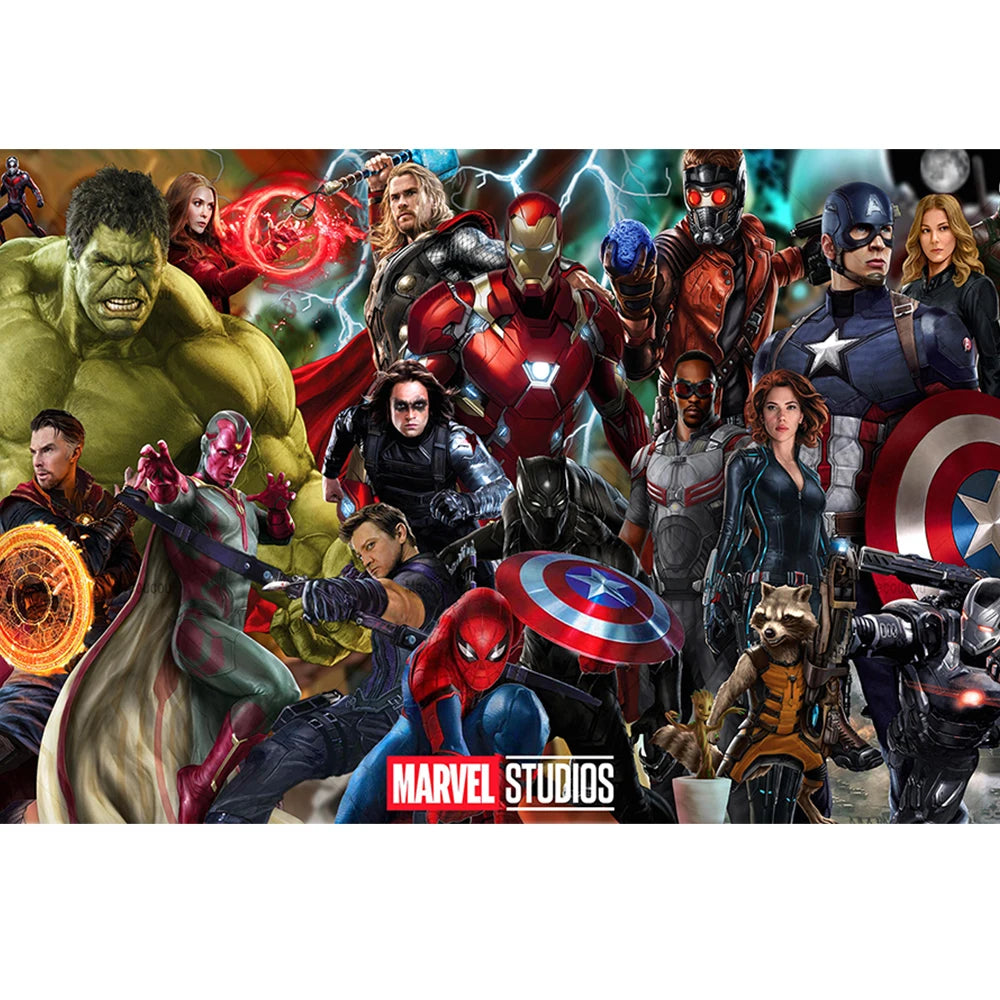 Plakat Marvel Studios – pełna obsada