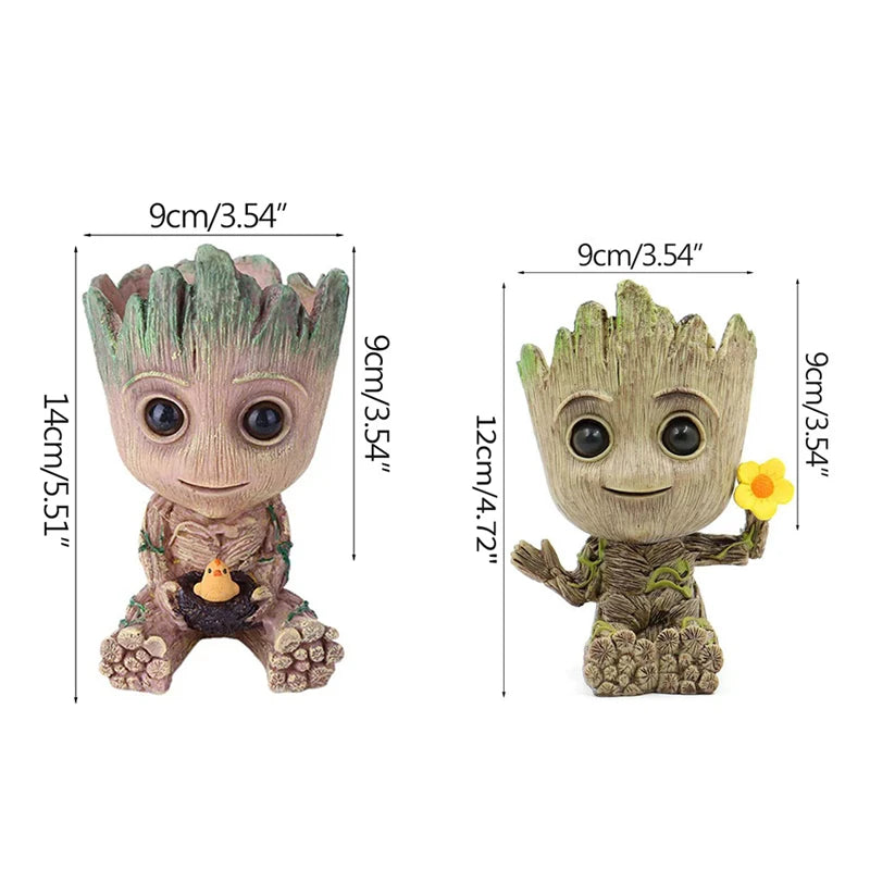 Doniczka Baby Groot – wielopozycyjny przybornik na ołówki i organizer