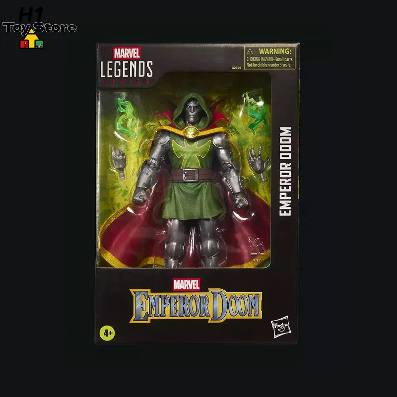 Figurka Marvel Legends Doctor Doom – skala 1/12, zielone efekty magiczne