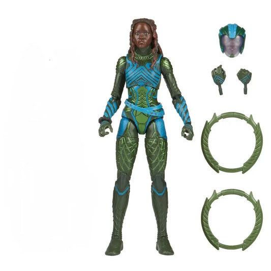 Figurka Avengers Nakia – zielono-niebieski strój Wakandy