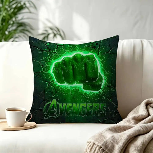 Poszewka na poduszkę Hulk – świecąca pięść Avengers