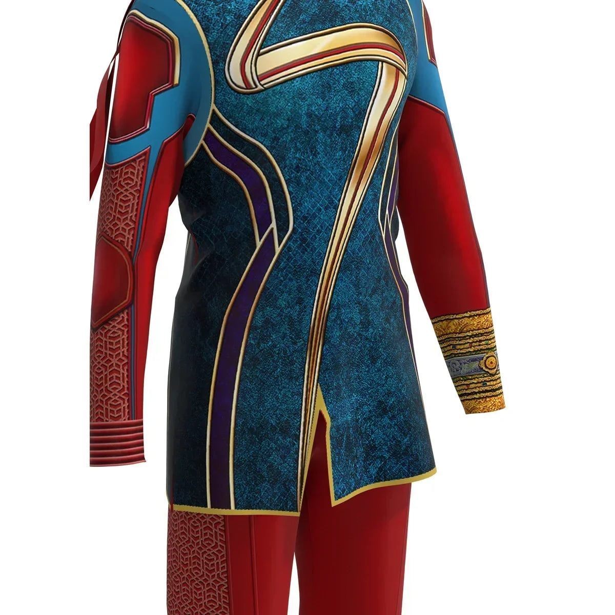 Kombinezon cosplayowy Ms. Marvel – Kamala Khan