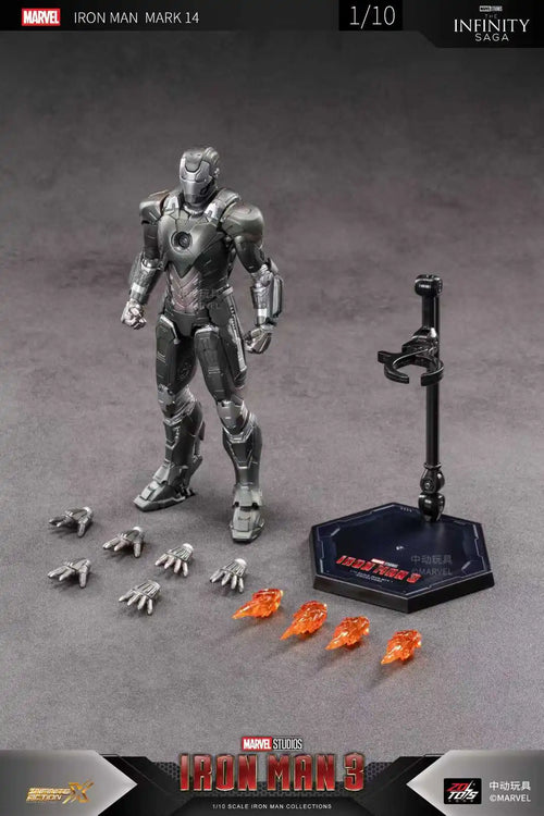 Figurka ZD Toys Iron Man MK14 – figurka akcji Tony’ego Starka