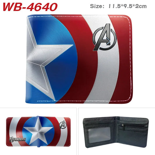 Portmonetka Avengers Kapitan Ameryka – tarcza z logo A