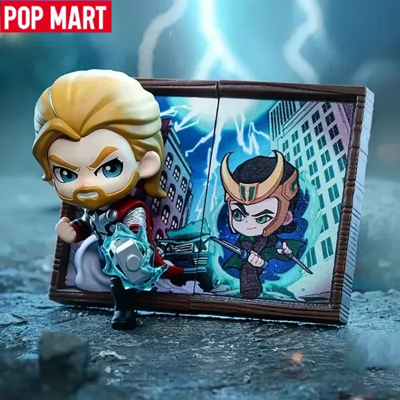 Blind Box POP MART Marvel Ramka na zdjęcie – Seria 10, figurka-niespodzianka