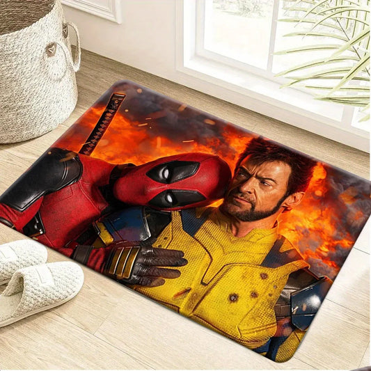 Mata Marvel Deadpool i Wolverine – wzór duetu z płomieniami