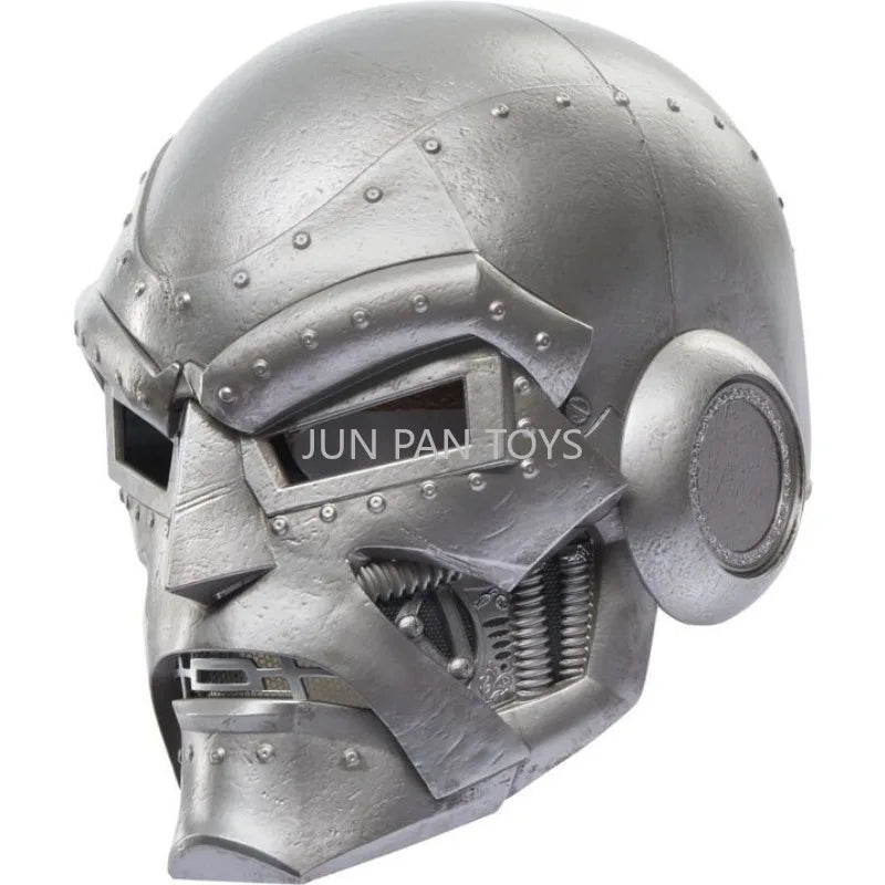 Hełm cosplayowy Doctor Doom – Marvel Legends, metalowa replika premium