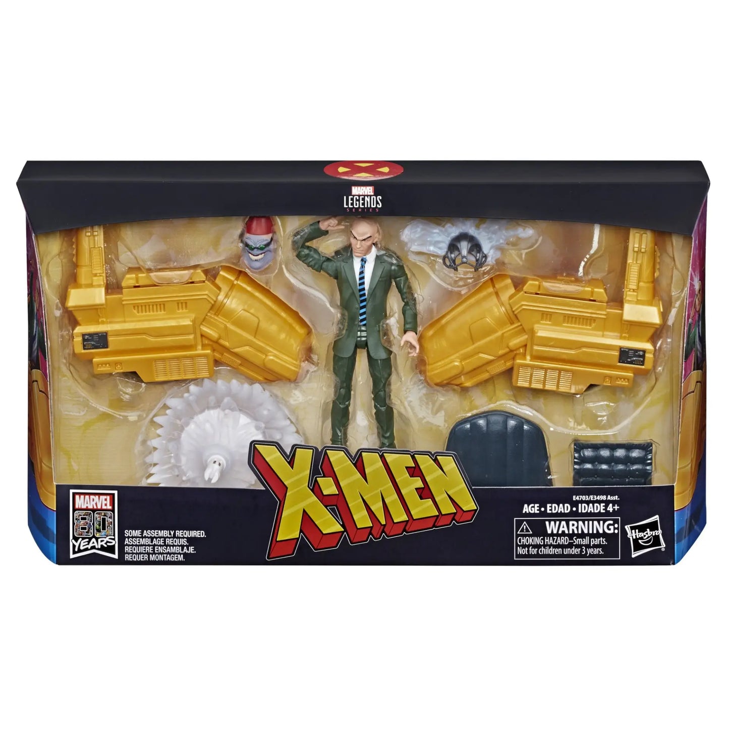 Figurka Professor X – złoty latający fotel z akcesoriami