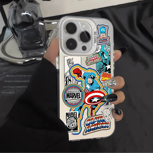 Etui na telefon Captain America – retrokomiksowy design
