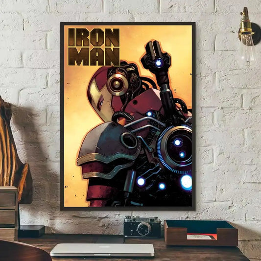 Naklejka Iron Man – portret studyjny