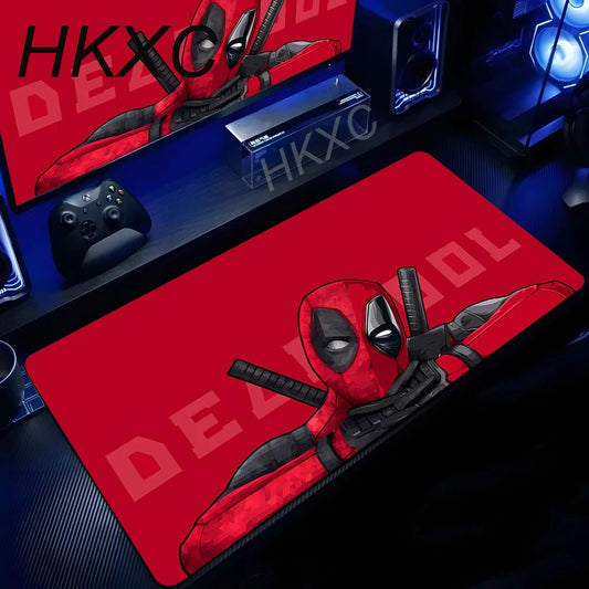 Podkładka pod mysz Marvel Deadpool – logo z napisem na czerwonym tle