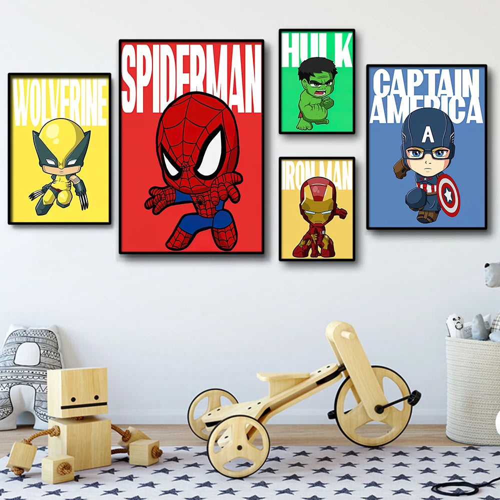 Plakat Avengers Captain America – styl Lego, niebieskie tło