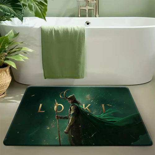 Dywan Marvel Avengers – wzór tajemniczej zielonej sylwetki
