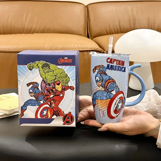 Kubek Avengers Kapitan Ameryka – jasnoniebieski