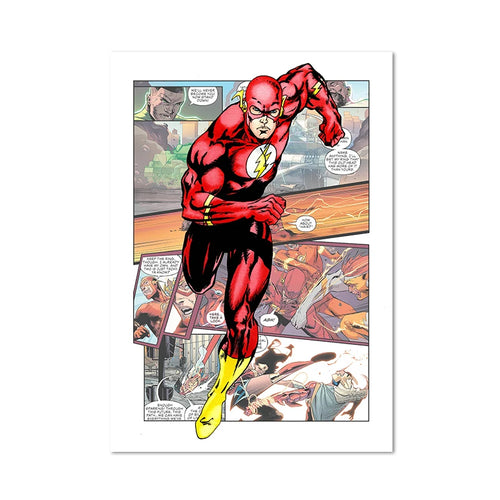 Plakat Flash – komiks