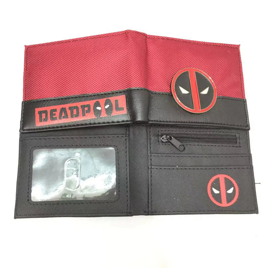 Portfel Avengers Deadpool – dwukolorowy, czerwono-czarny