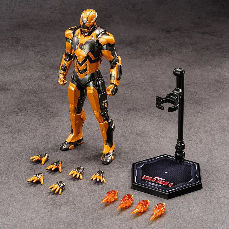 Figurka ZD Toys Iron Man MK39 Starboost – wariant teal