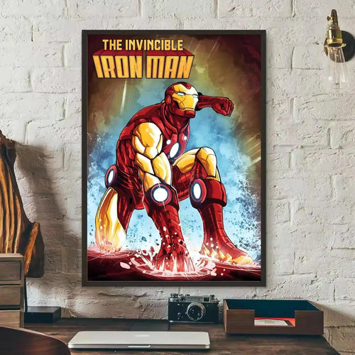 Naklejka Iron Man – zbliżenie