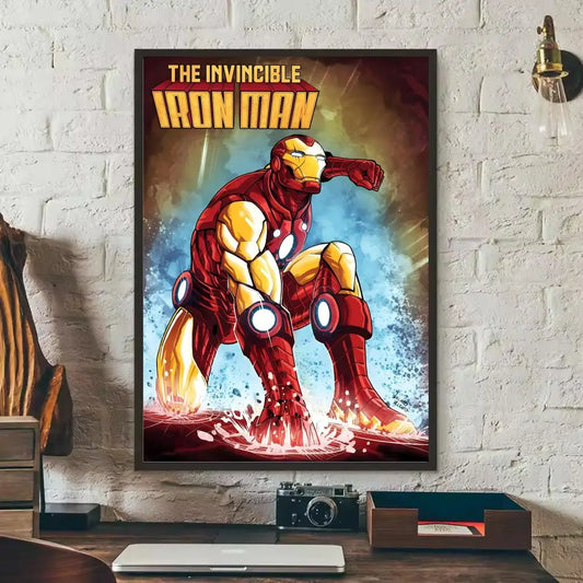 Naklejka Iron Man – zbliżenie