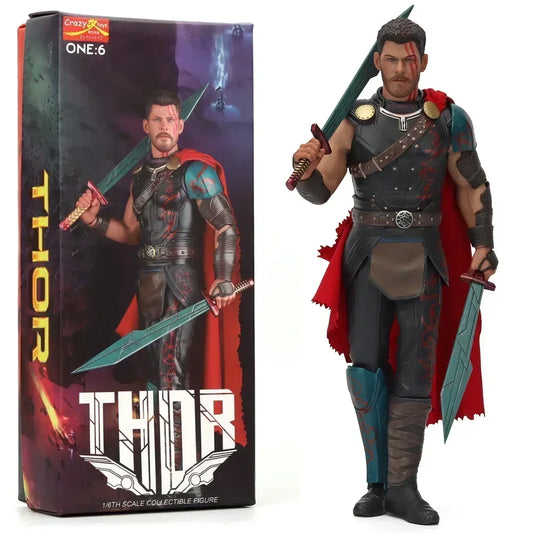 Figurka Avengers Thor – czarny strój 1/6