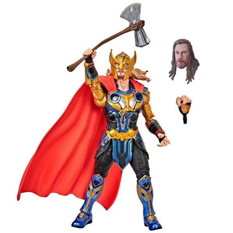Figurka Avengers Thor – skrzydlaty hełm i topór Stormbreaker