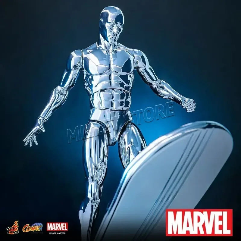 Figurka Hot Toys Silver Surfer – 1/6 Marvel Fantastic Four z deską
